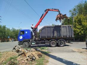 За два летних месяца в Астрахани зачистили свыше тысячи нелегальных свалок