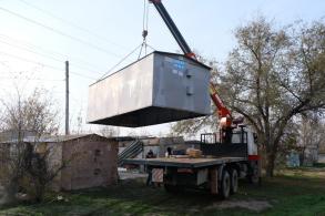 На улице Звездной демонтируют нелегальные гаражи