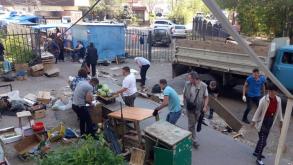 Проведены мероприятия по ликвидации несанкционированной торговли в мкр. Бабаевского