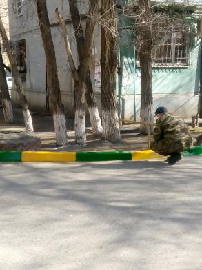 12.04.2018 сотрудники управляющей компании «Надежда» приняли активное участие в работе по благоустройству придомовой территории.