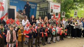 «Фронтовые бригады» поздравили ветеранов Трусовского района