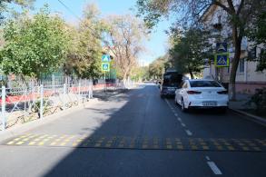 В Астрахани по нацпроекту установили 15 «лежачих полицейских»