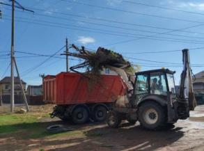 За месяц в Астрахани зачистили пятьсот нелегальных свалок 