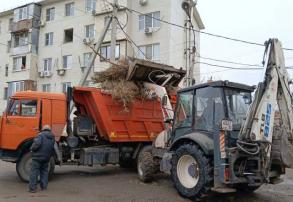 С улиц Астрахани за год вывезли почти 18 тысяч тонн мусора