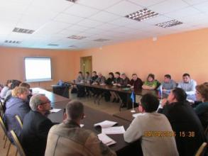 Совещание с управляющими организациями и ТСЖ, осуществляющими свою деятельность на территории района, по вопросам ЖКХ