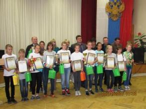 Чествование команды девушек спортсменок МБУ ДО г. Астрахани ЦДО №3.