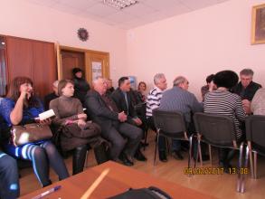 9.02.2017 г. адинистрацией Трусовского района, совместно с руководителем регионального центра НП «ЖКХ-контроль» М.В. Иконниковойпроведен круглый стол.