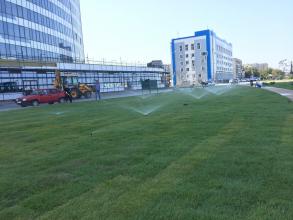 На новой набережной появились детские городки