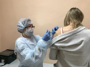 Специалисты «Астрводоканала» вакцинируются от коронавируса