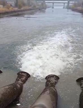 Астраханские каналы наполняют водой