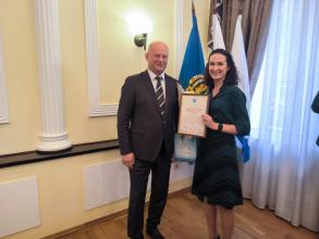 В областном центре чествовали создателей книги «Астрахань – город трудовой доблести»