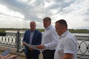 В будущем году благоустроят третью очередь Комсомольской набережной