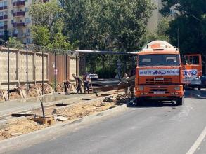 В Астрахани подрядчик приступает ко второму этапу благоустройства Комсомольской набережной