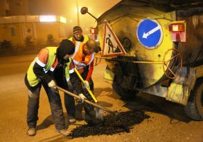 Дороги восстанавливают после непогоды