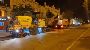 В Астрахани ремонтируют улицы М. Горького и Эспланадную
