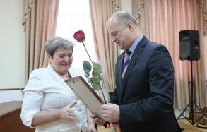 Деятели культуры принимают поздравления