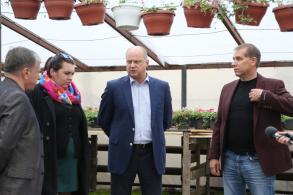 Цветы и лебеди готовятся к зимовке