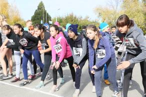 В легкоатлетическом кроссе приняли участие более 500 человек