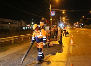 Аэропортовское шоссе и ул. Бертюльская – ремонт дорог идет полным ходом