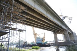 Работы на Кирикилинском мосту идут по графику