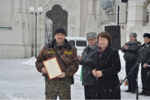 Сотрудникам ЧОП вручили благодарности от администрации Астрахани