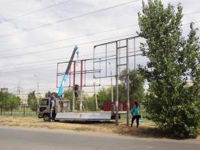 В Астрахани борются с незаконной рекламой
