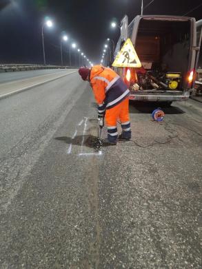 В Астрахани ремонтируют Новый мост