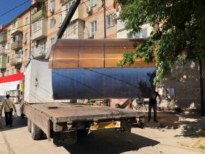 В городе демонтируют незаконные киоски