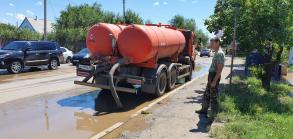 За ночь в городе откачали около 400 кубометров воды