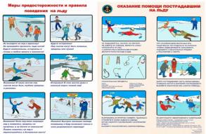 Внимание! Весенний лед опасен   