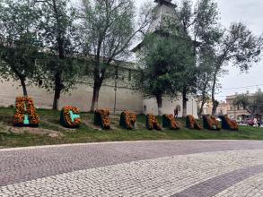 Астрахань продолжают готовить к 9 мая