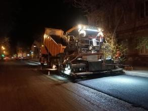 В Астрахани ремонтируют улицу Победы