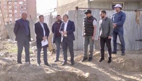 Новый дом на Бабаевского подключают к коммуникациям