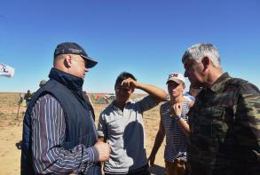 Олег Полумордвинов посетил места раскопок под Хулхутой