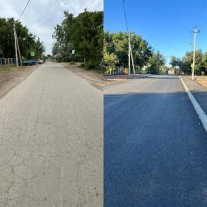 К новому детскому саду в поселке Янго-Аул обустроили подъездные пути