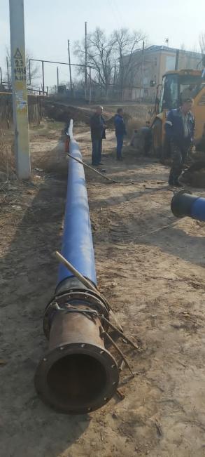 В поселке Приволжье проводятся работы по нормализации холодного водоснабжения
