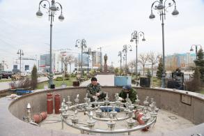 Городские фонтаны «просыпаются» после зимы