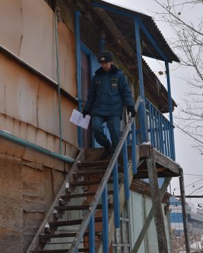 В Астрахани продолжаются профилактические противопожарные рейды