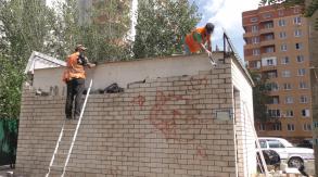 Администрация города продолжает снос незаконных построек