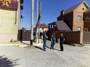 15.06.2018 проведен совместный рейд по проверке противопожарного состояния СНТ «Судостроитель»