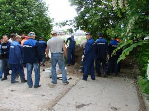 Мероприятия по берегоукреплению по адресу: ул. Соймонова, д. 9.11.