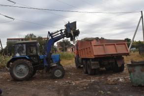 Ликвидирована свалка у Сетевязальной фабрики