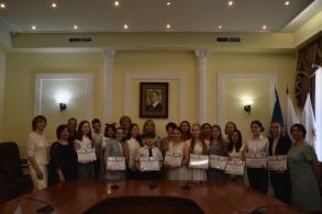 В Астрахани наградили участников «Творческой лаборатории»