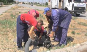В поселке Советский ремонтируют водопровод