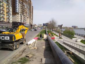 Олег Полумордвинов проинспектировал ход работ на сетях водоканала