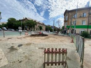 На улице Генерала Епишева устранили аварию на сетях 