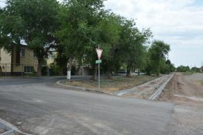 В Астрахани ремонтируют Аэропортовский проезд