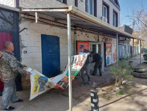 С начала года в Астрахани ликвидировали более 950 единиц незаконной рекламы