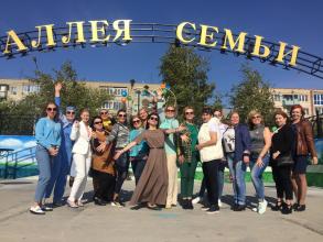 Аллея семьи стала арт-объектом