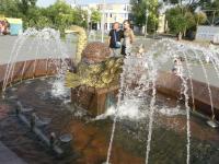 <br>Фонтан на Набережной реки Волга